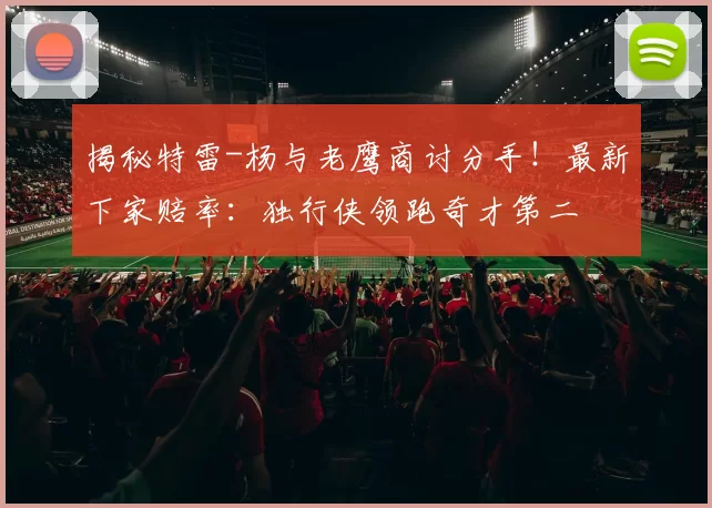 揭秘特雷-杨与老鹰商讨分手！最新下家赔率：独行侠领跑奇才第二