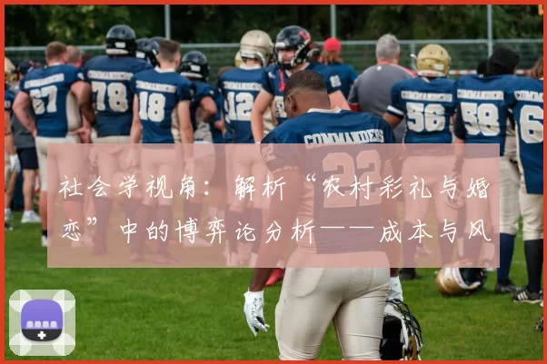 社会学视角：解析“农村彩礼与婚恋”中的博弈论分析——成本与风险的博弈。（社会学视角下的农村彩礼与婚恋：成本与风险的博弈论解读）