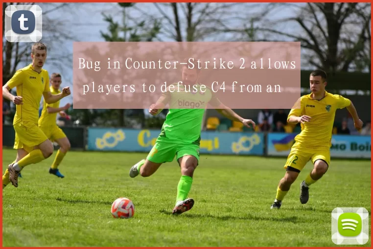 Bug in Counter-Strike 2 allows players to defuse C4 from an unexpected height