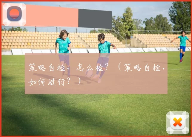 策略自检，怎么检？（策略自检，如何进行？）